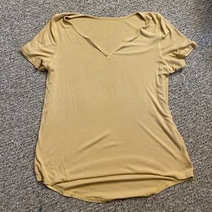 American eagle v neck rubbed t shirt
